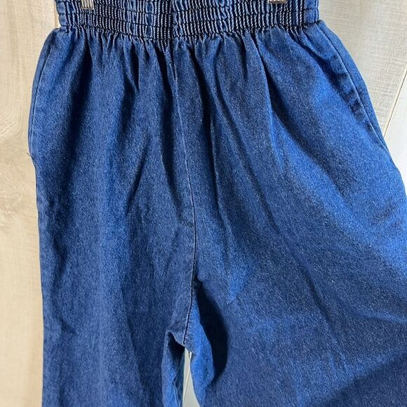 Chic vintage high rise 80s Jeans denim Elastic Waist - Picture 8 of 11